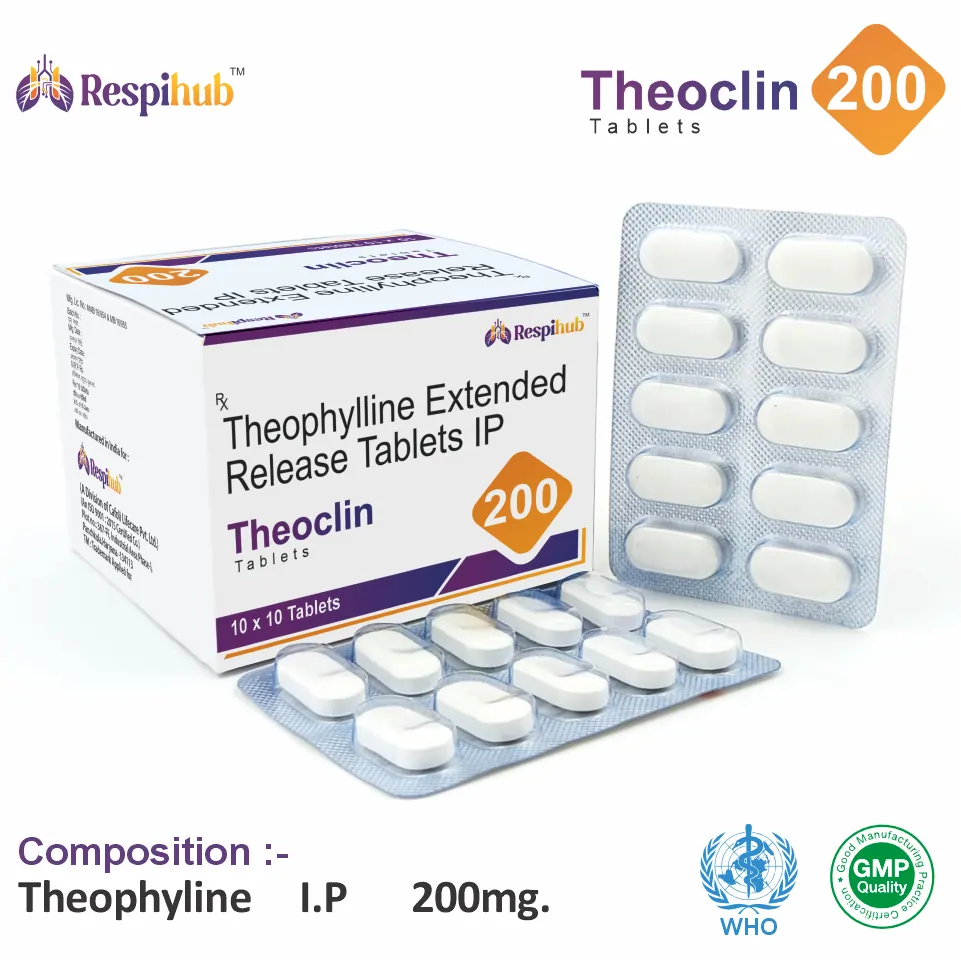 Theophylline 200 mg tablet PCD pharma franchise